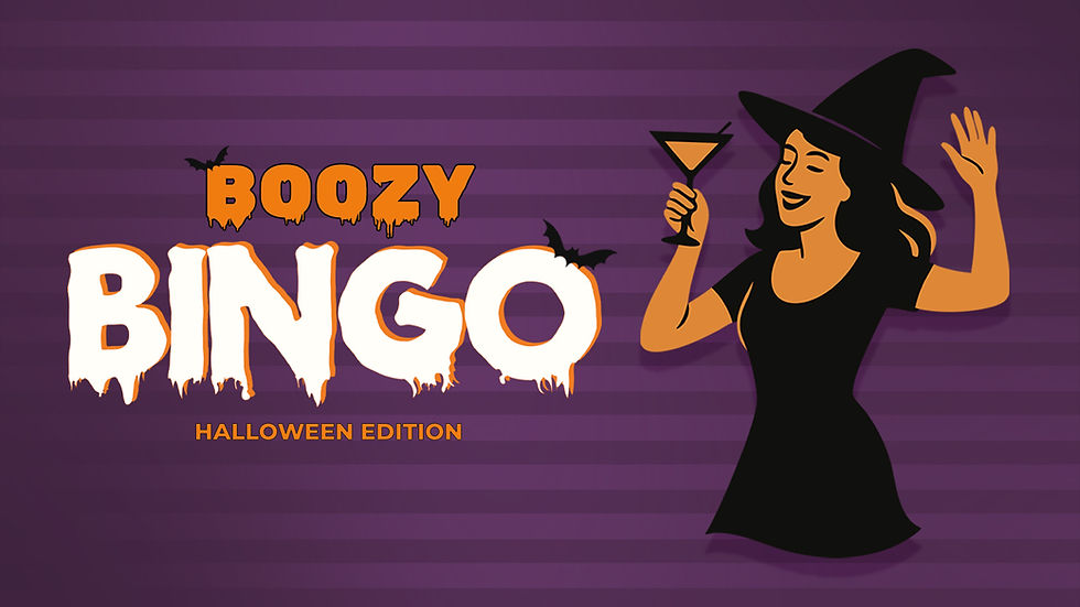 Halloween Boozy Bingo