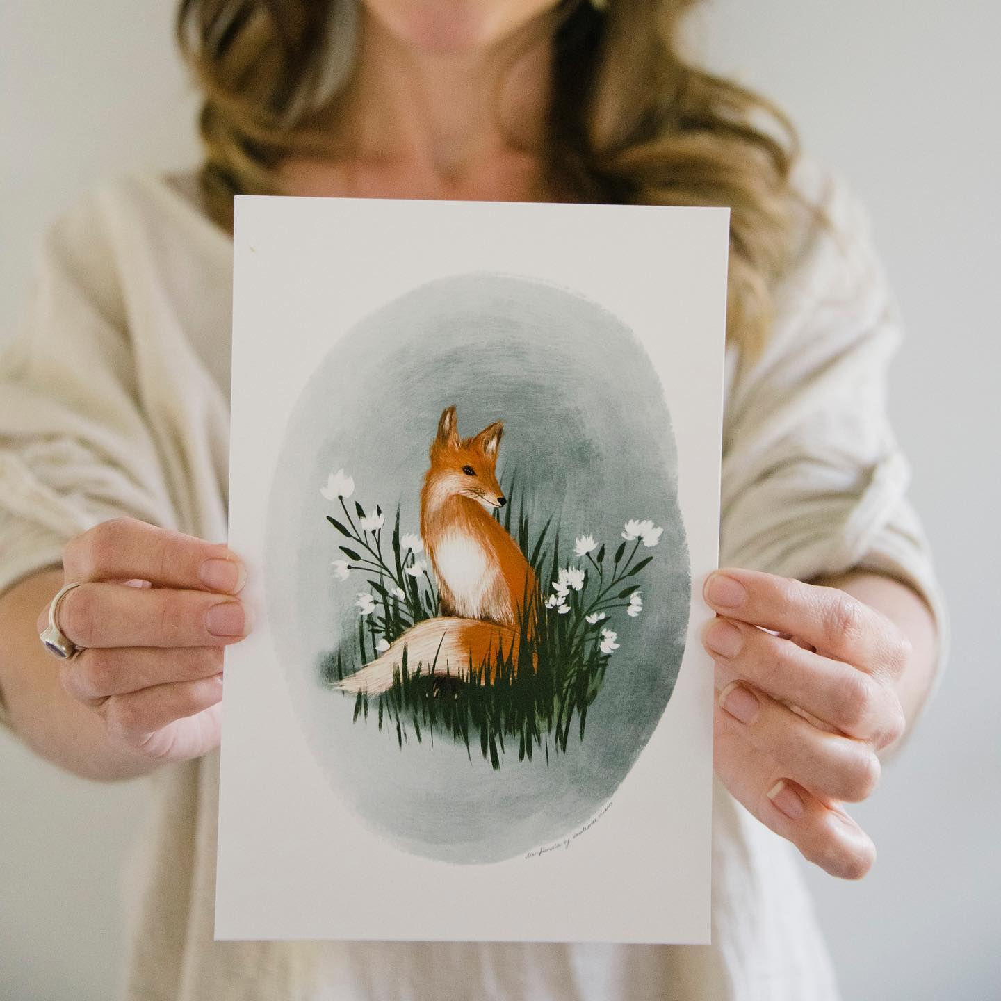 Fox Art Print