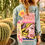 Thumbnail: Pop art Denim Jacket, Comfortable Fit Denim Jacket