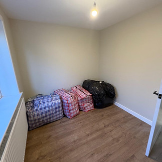 Dining room before staging