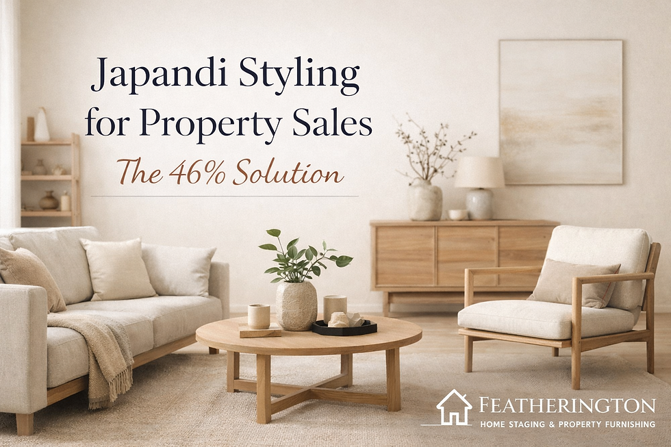 Japandi Styling for Property Sales: The 46% Solution