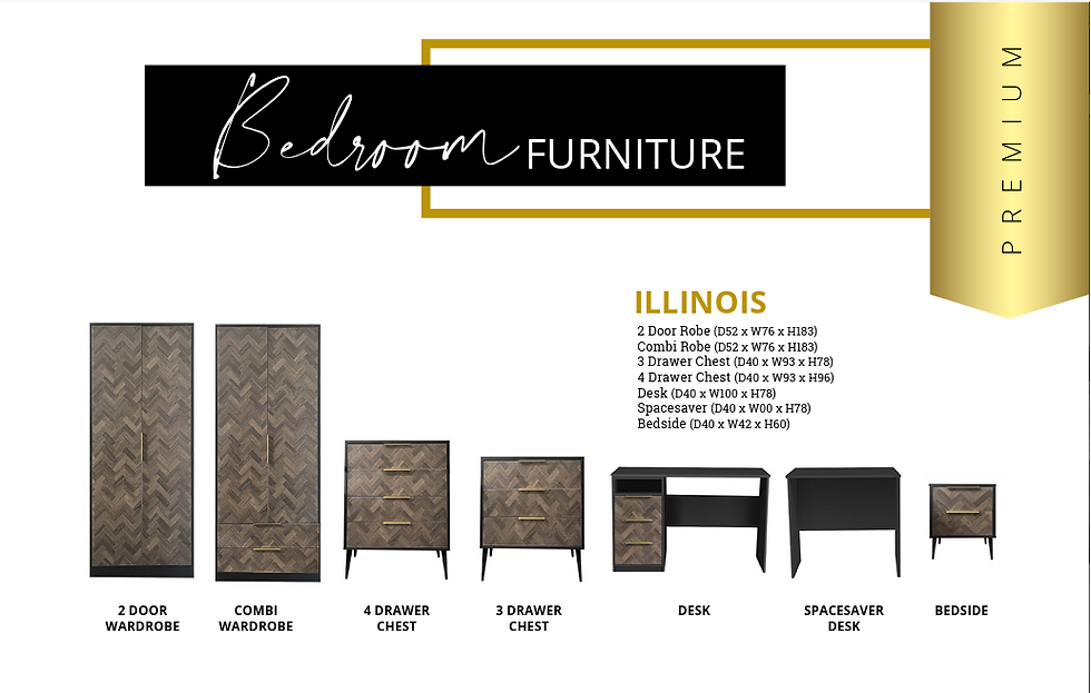 Serviced accommodation furniture packs: Premium Range
