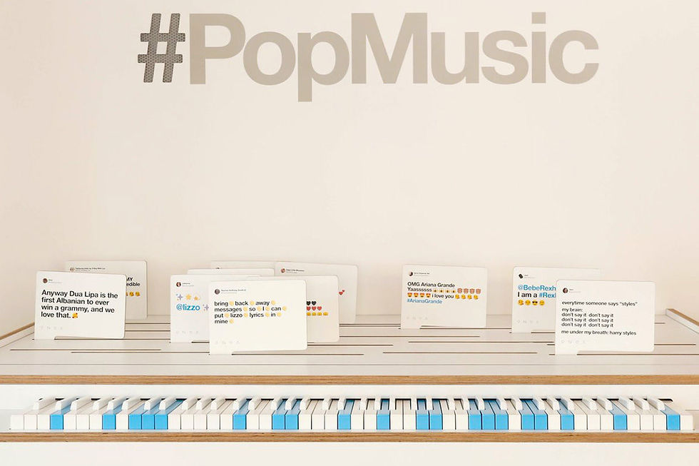 Twitter - #popmusic Piano