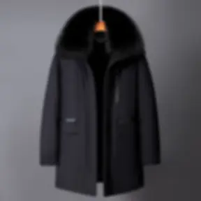 Canada Fashion Winter Jacket for Men Down Coat Parka Men's White Goose Down