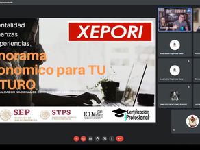 Imparten conferencia sobre ''Panorama ecónomico futuro para universitarios'' de la FCPyS