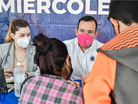 Atiende Alcalde a 270 personas en ''Miércoles Ciudadano''