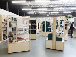 Scénographie de la boutique collective Le Grand Bassin, 2018 