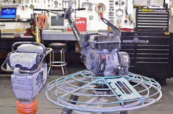 Multiquip equipment in our repair shop