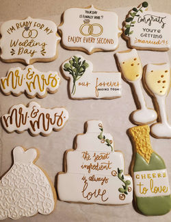 Wedding Day Cookies