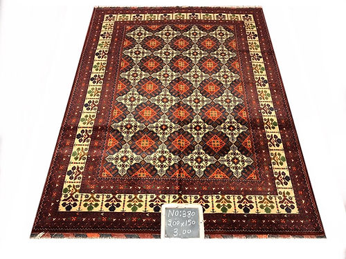 380 - 2 - A Stunning Original Mazar-i-Sharif Carpet