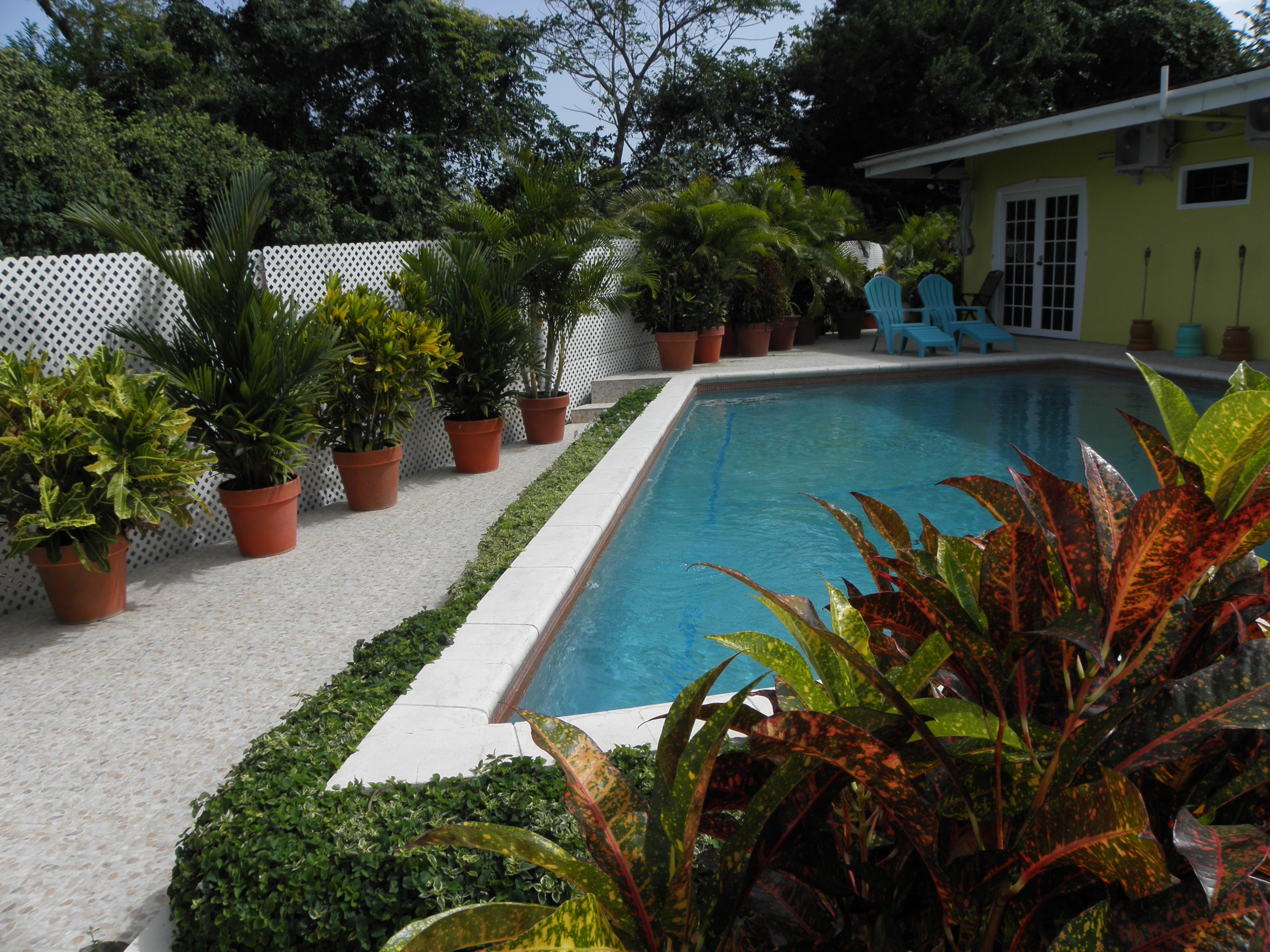 Poolside...