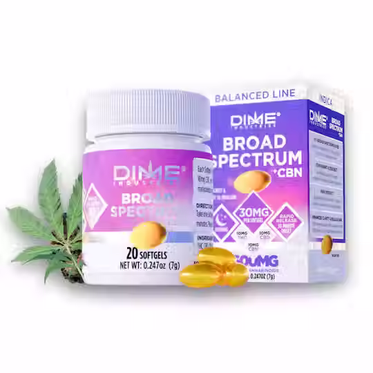 DIME BROAD SPECTRUM SOFTGELS 600MG