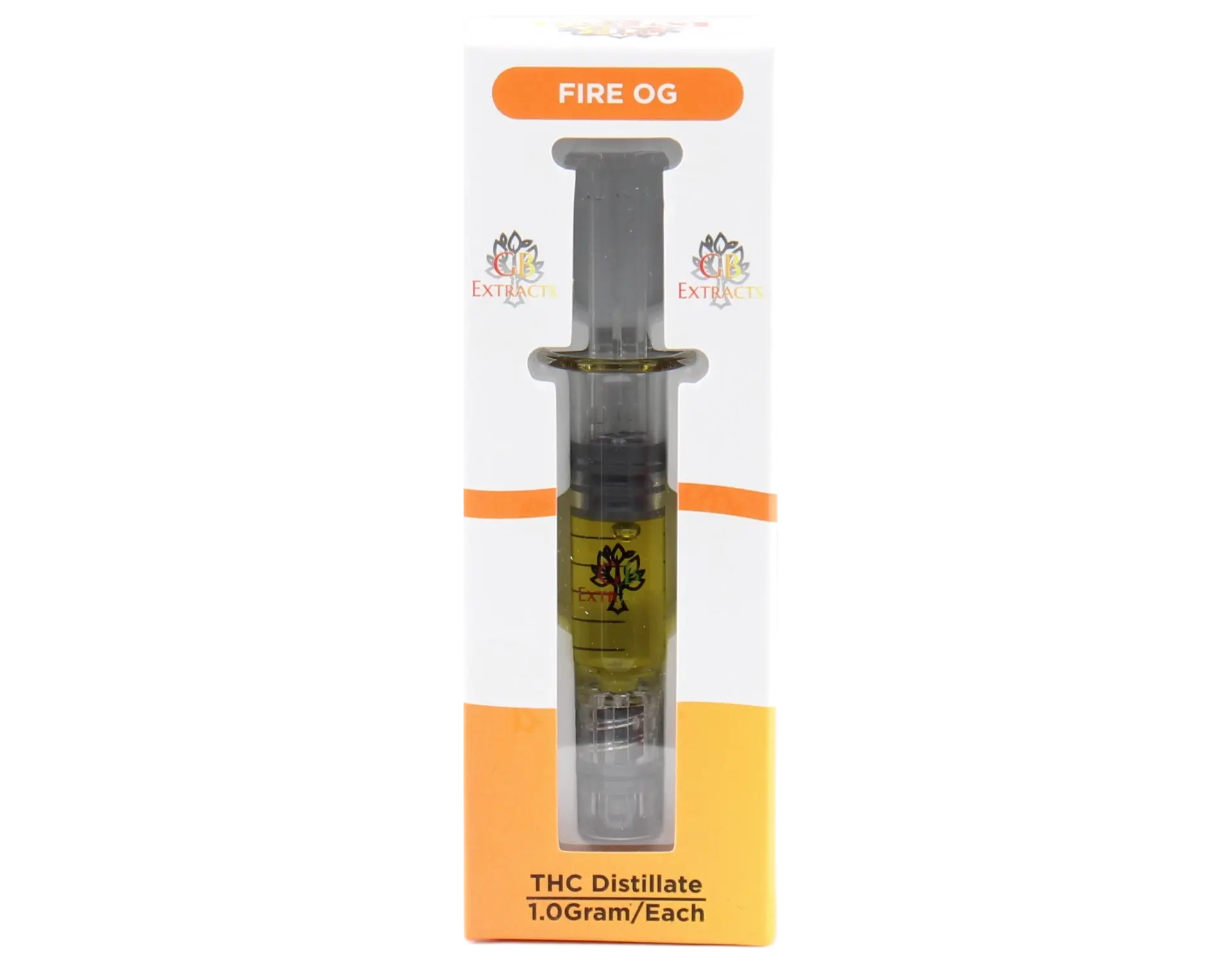 GB Extracts - FIRE OG | 1g Syringe | 1000mg THC