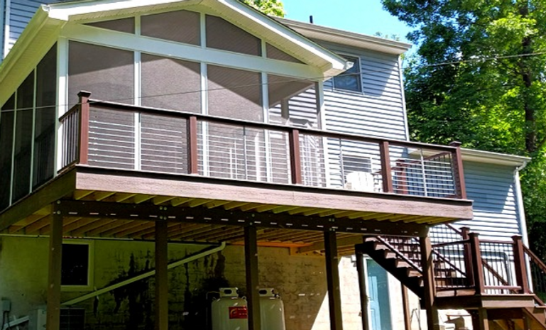 Porch deck and porch NY