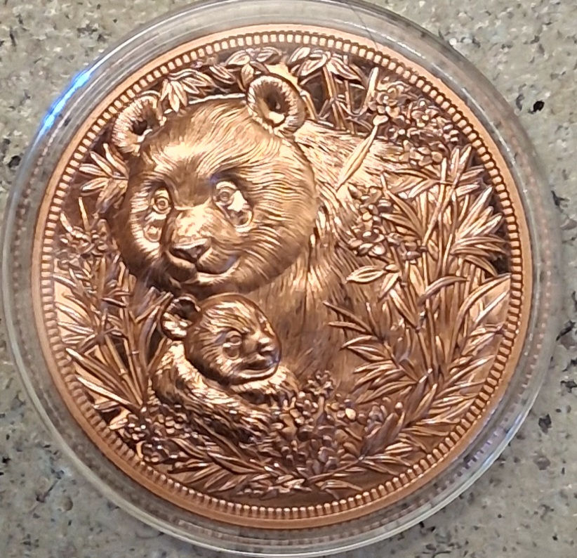 Thumbnail: 13 ANIMAL COINS: 1 TROY OZ .999 FINE COPPER FANTASTIC 3D HI-RELIEF HI-QUALITY
