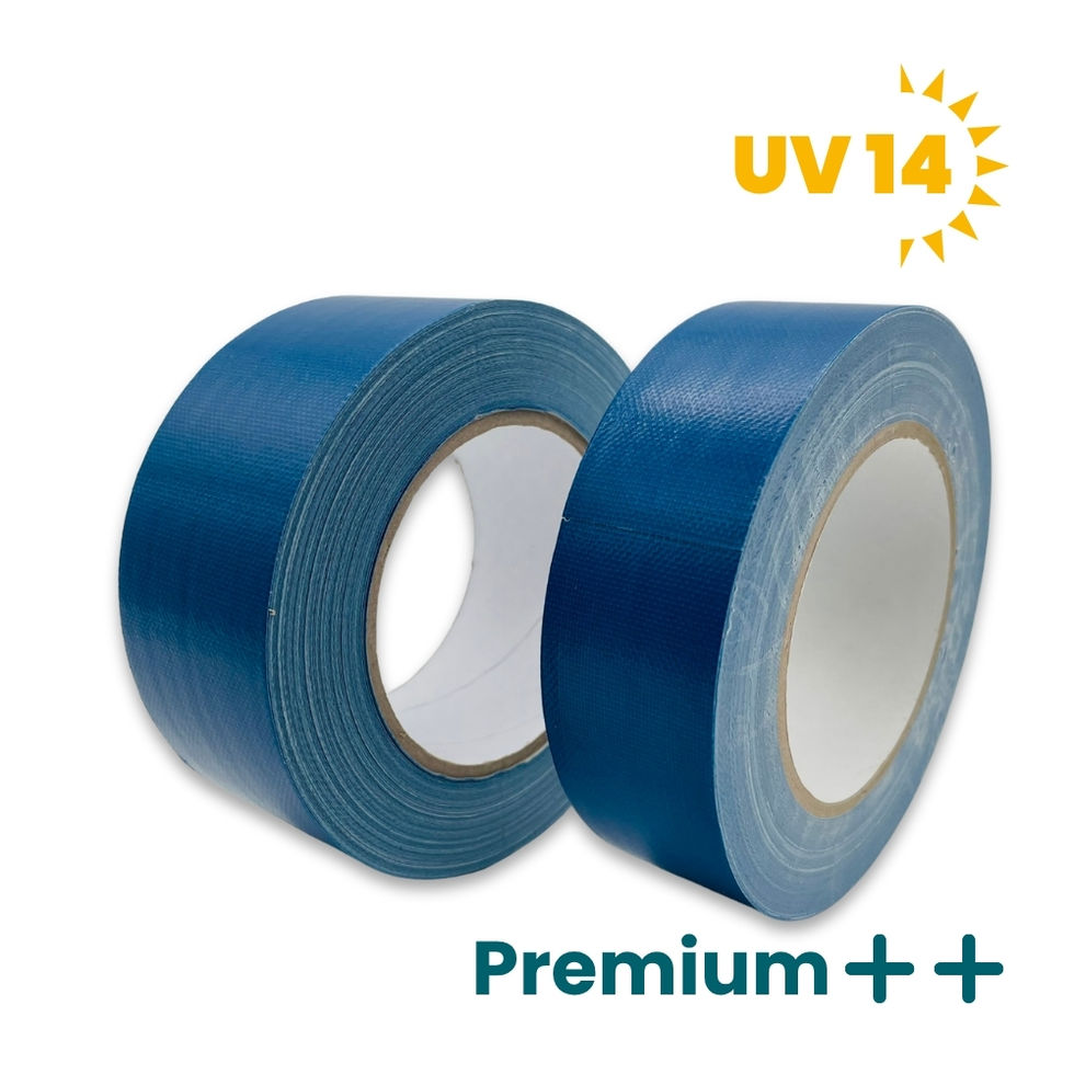 Gewebeband UV 14 – 2 Rollen à 25 m für kurzfristige Abdeckarbeiten