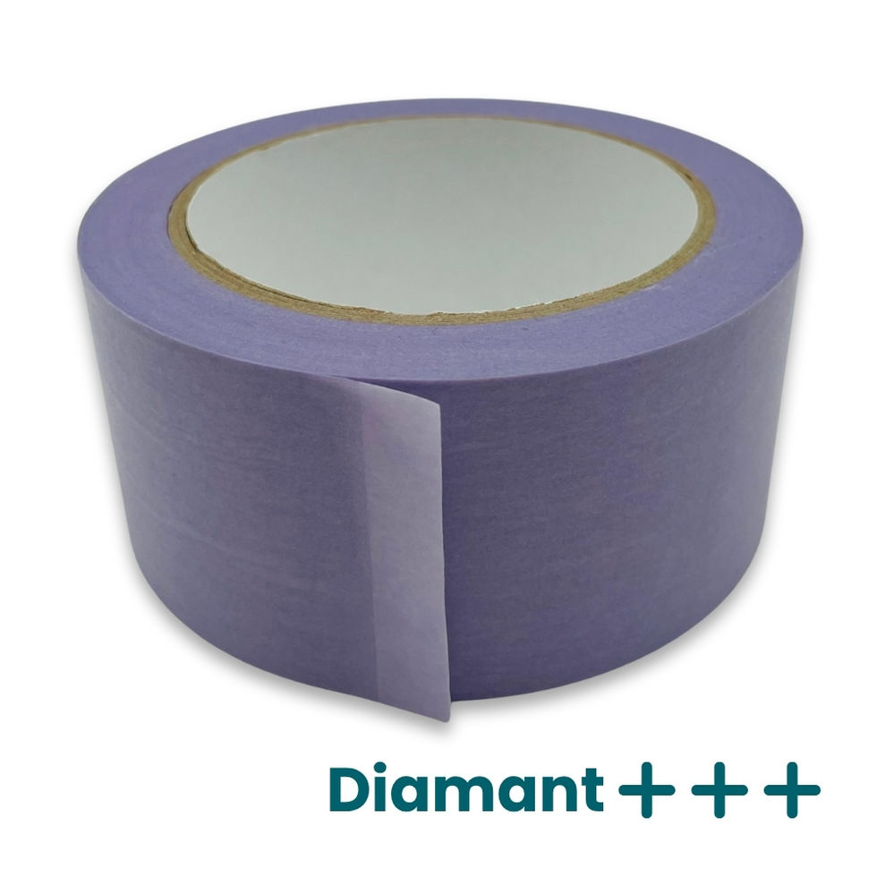 Violettes Feinkrepp Abdeckband soft – 50 m Länge für Malerarbeiten