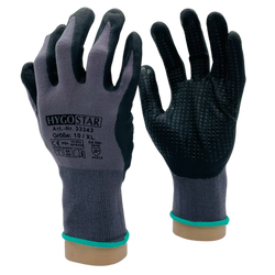 Fein-Strickhandschuhe Ergo Flex mit Noppen