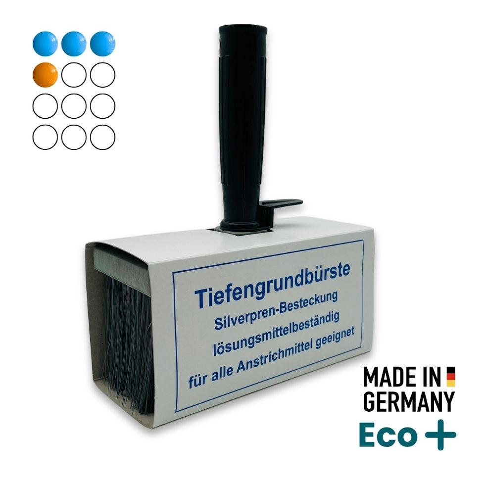 Profi Deckenbürste für Tiefgrund – Made in Germany