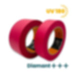 Feinkrepp faserverstärkt UV++ – 2 Rollen pink à 50 m