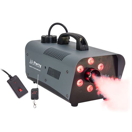 masina de fum 1000W cu LEDuri RGB 6x3W