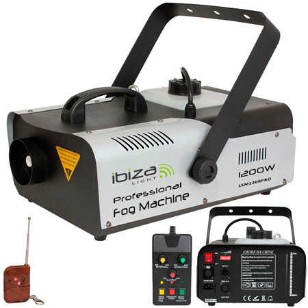 masina de fum 1200W PRO cu telecomanda