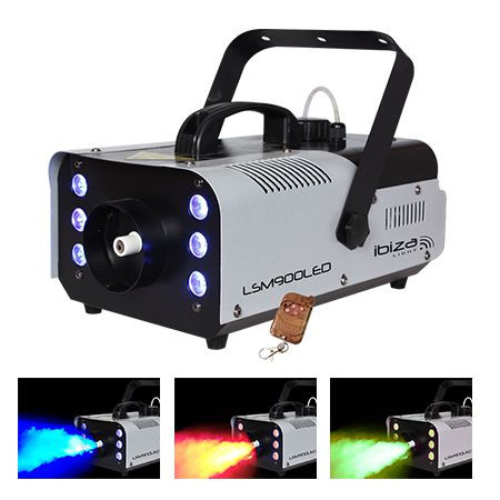 masina de fum 900W cu LED RGB IBIZA