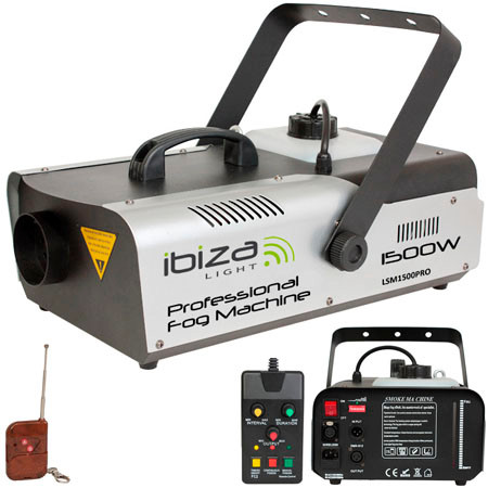masina de fum 1500W PRO cu telecomanda