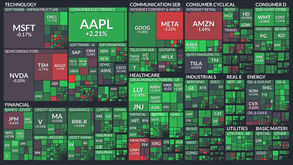 트럼프, 일부 품목 관세 면제 한시적 언급으로 장중 변동성 보이며 3대 지수 상승 마감(04/14/25)