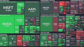 나이키 -10%급락, 반도체 업종 주도로 시장 방어하며 3대 지수 상승 마감(12/19/25)