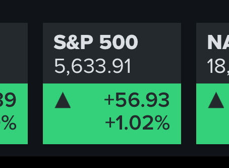 인플레 둔화에도 불구하고 최근 상승에 따른 차익실현으로 3대 지수 혼조마감(07/11/24)