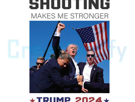               God Bless America Trump Shot Png