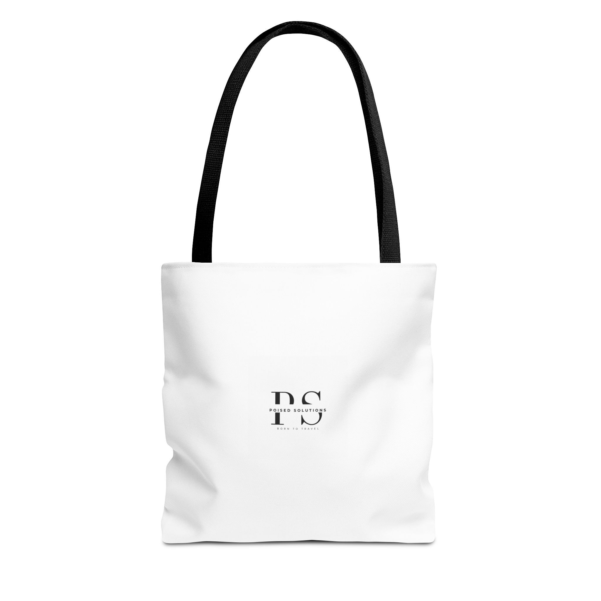 Poised Solutions Branded Tote Bag (AOP)
