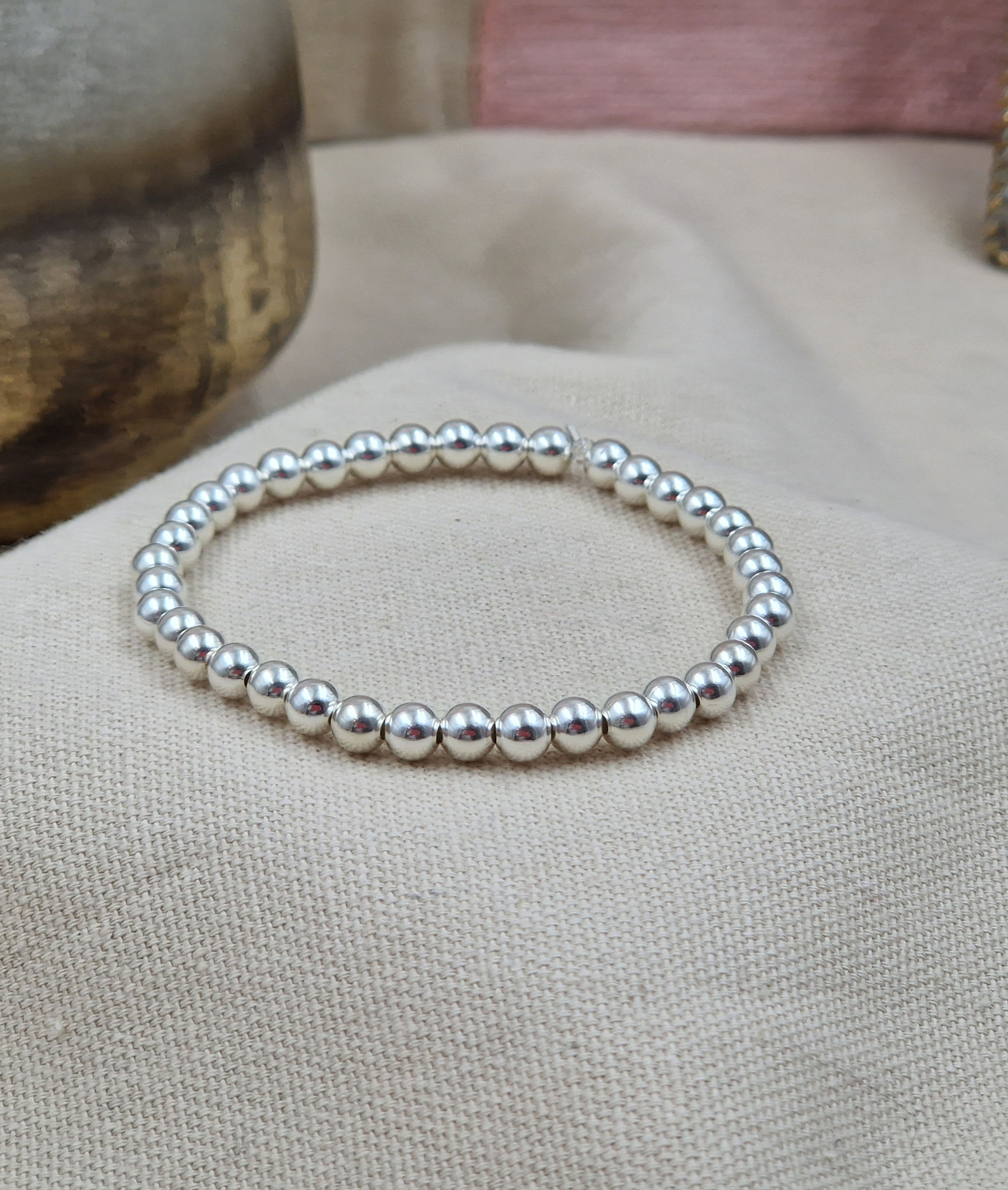 Bracelet perles 5mm 