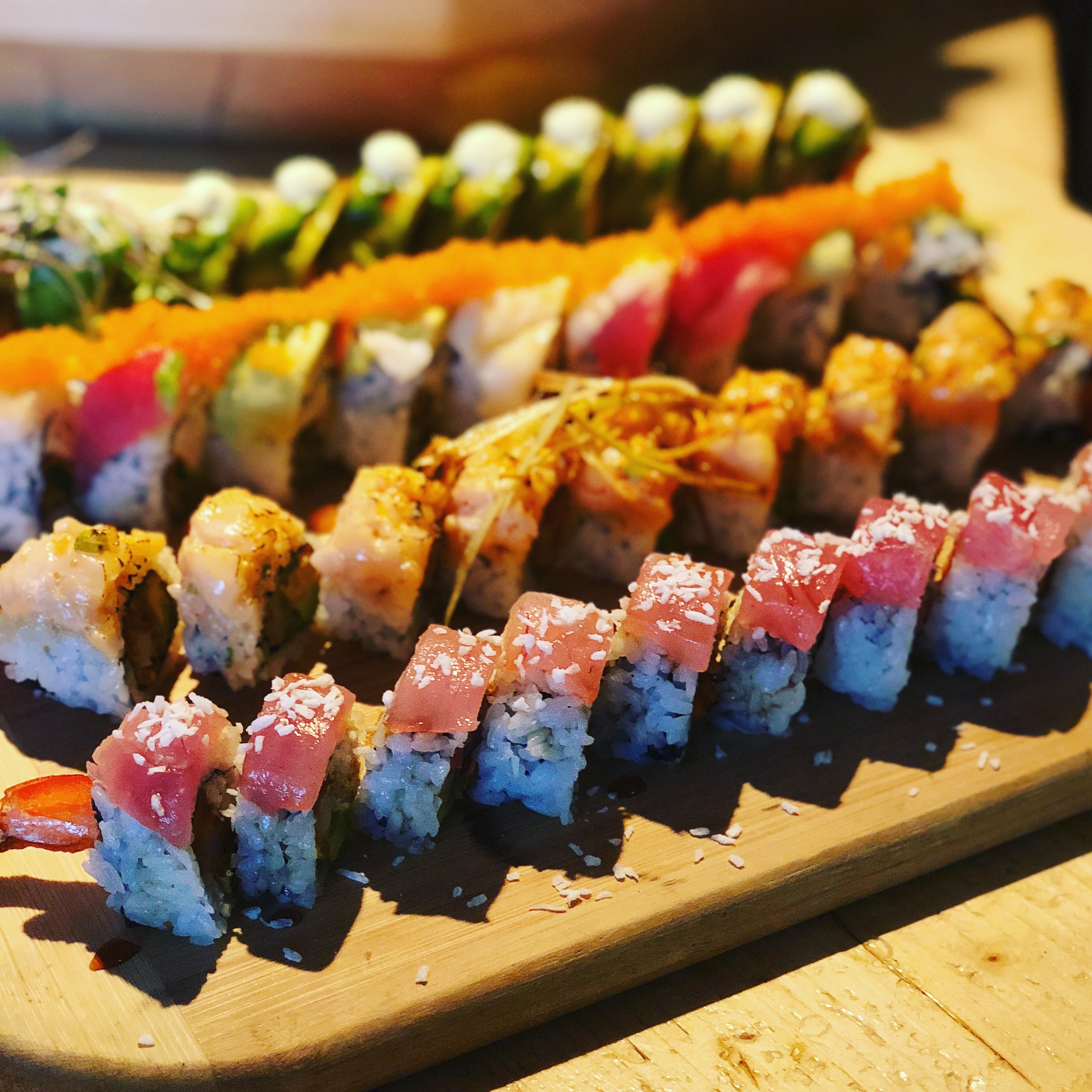 Arranged Food and Objects
