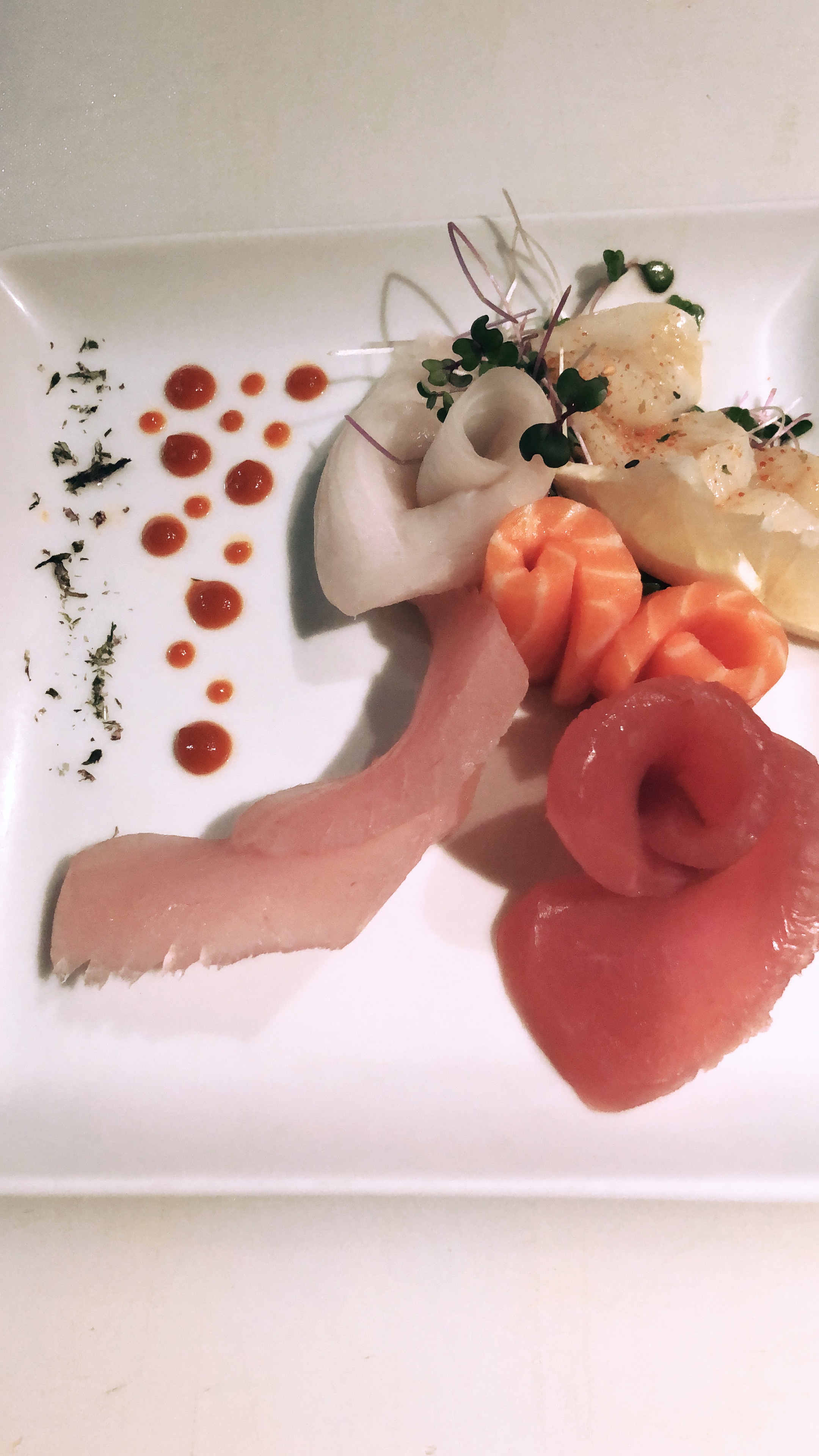 Arranged Food and Objects