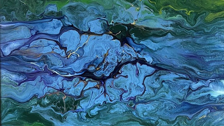 Acrylic Fluid Art, Original, Art, Acrylic, Paint, Painting, Canvas, Wall Art, Wall Decor, Fluid Art, Abstract, Decor, Paint Pour, Paint Pour Art
