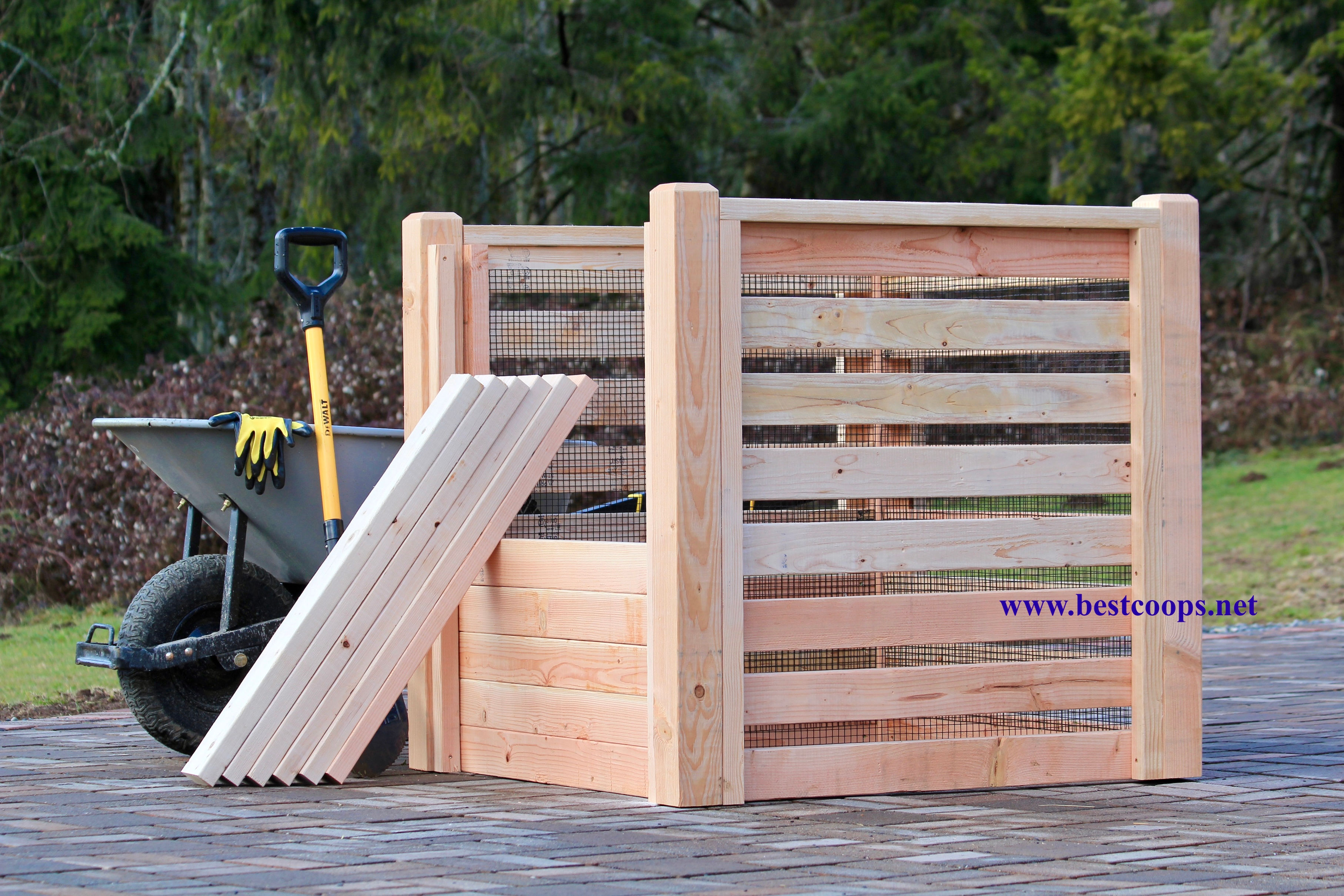 3' x 3' x 3' Compost Bin