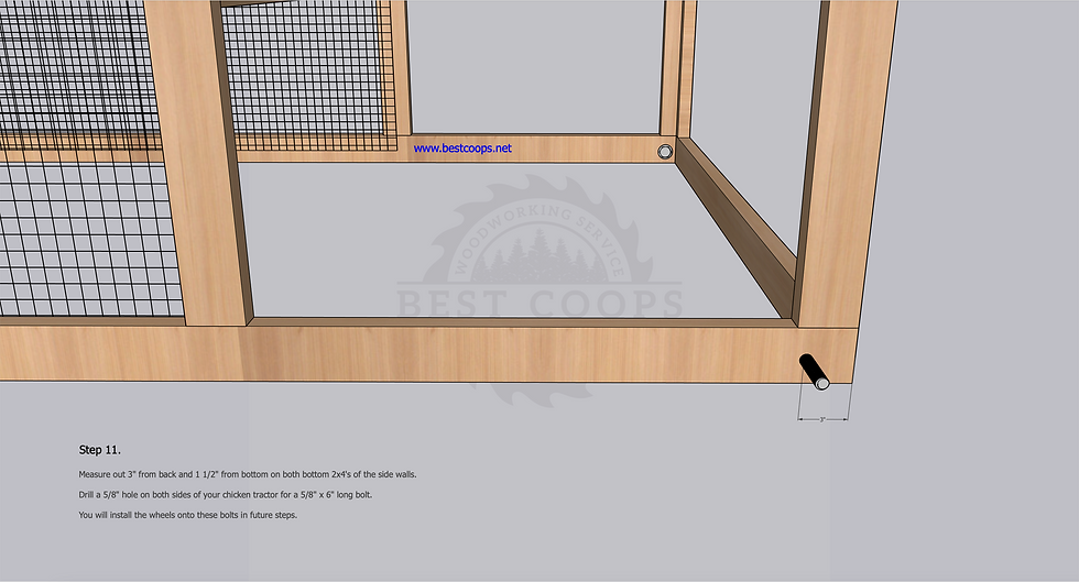 Thumbnail: 6' x 8' Chicken Tractor Plans