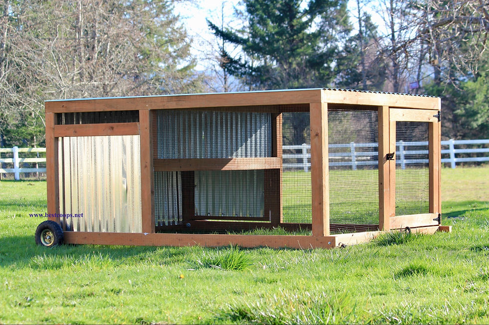 Thumbnail: 6' x 8' Chicken Tractor Plans