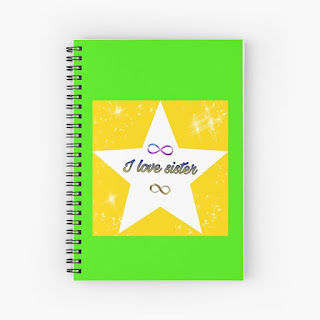 Amo la sorella - quaderno (redbubble)