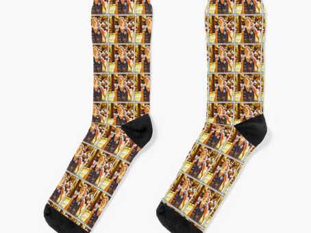 socks , fan art , redbubble 