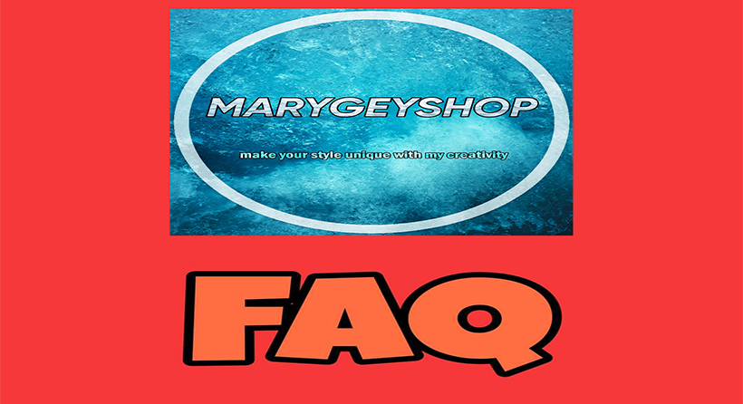 faq - redbubble - spreadshop - marygeyshop
