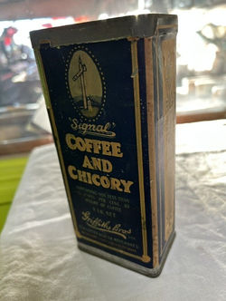 Signal Coffee and Chicory Tin