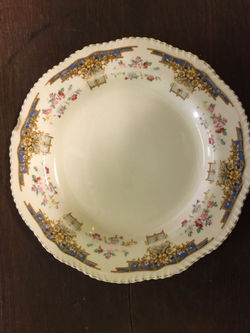 Woods Ivory Ware Plate.