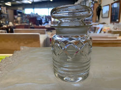 Stuart Crystal Pickle Jar with Lid