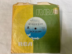 Nick Gilder single. Hot Child In The City