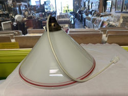 Vintage Pendant Light Fitting/Shade, 1970’s