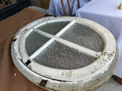 Vintage Oval Swivel Window
