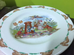 Bunnykins Plate.